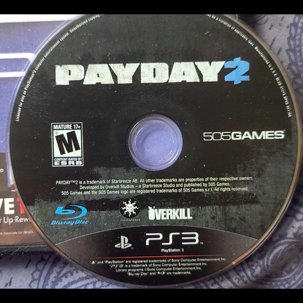 Payday 2 PS3